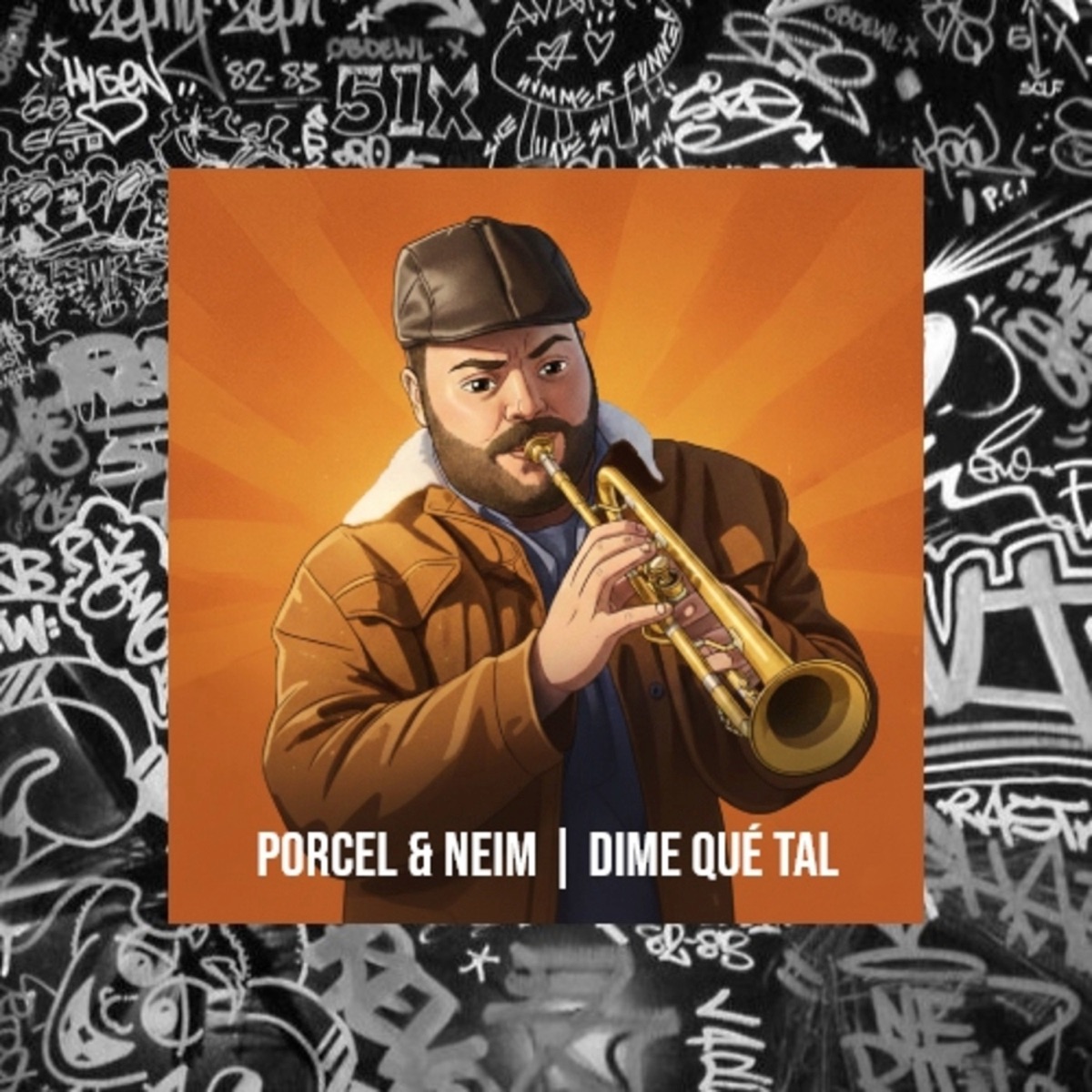 Dime qué tal - Single by Neim & Porcel album cover