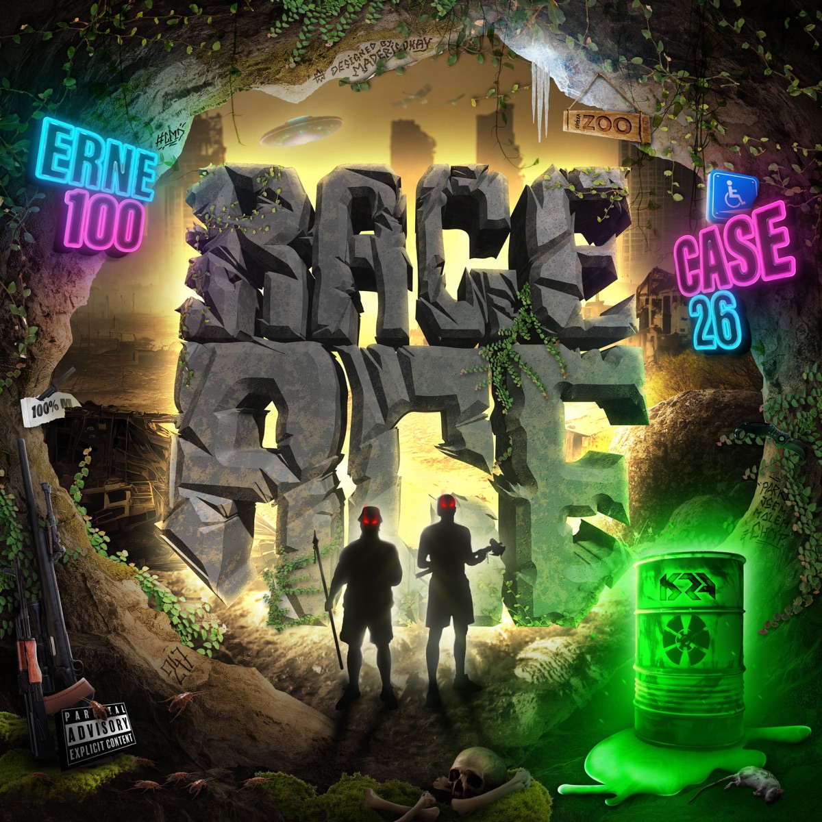 RAGE AGE by ERNE100 & Case 26 album cover
