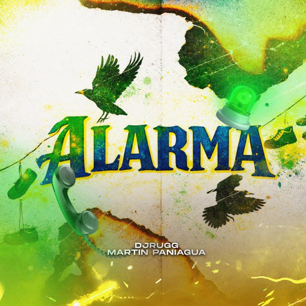 ALARMA (FUNK) (feat. DJ RUGG) - Single by martiN paniaguA album cover