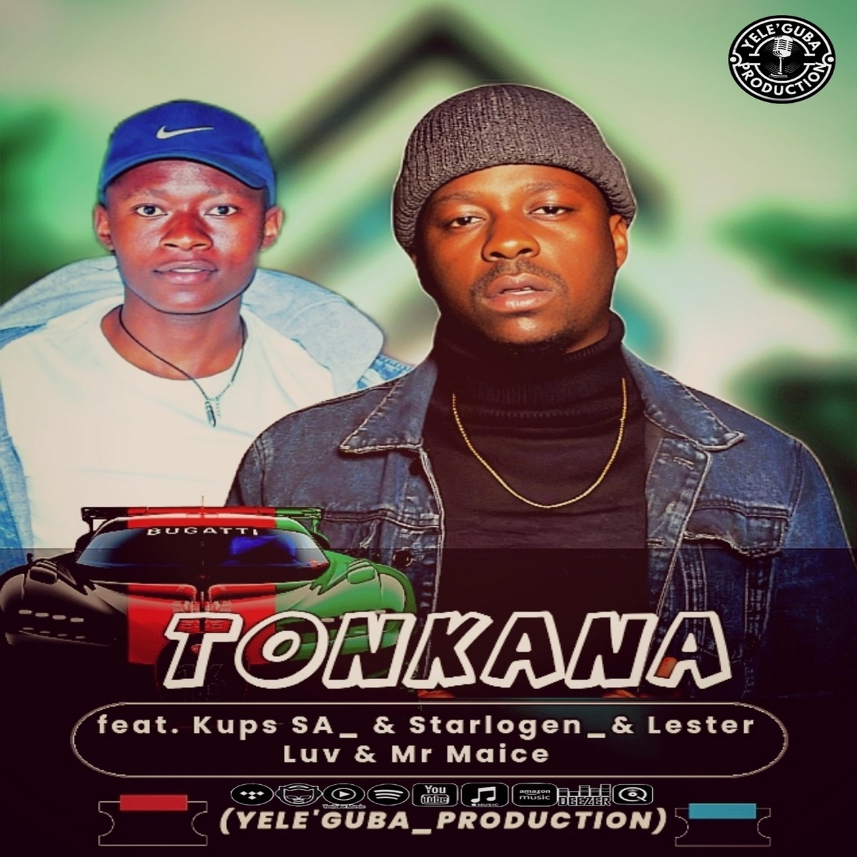 Tonkana (feat. Starlogen, Lester Luv & Mr Maice) - Single by KUPS SA album cover