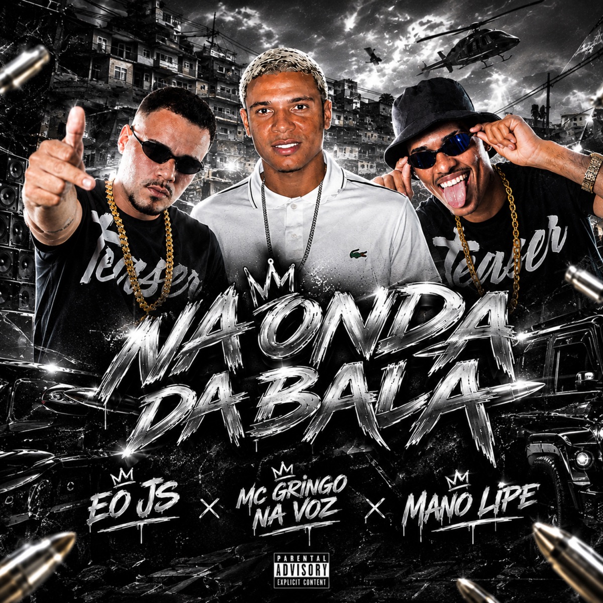 Na Onda da Bala - Single by Mano Lipe, MC GRINGO NA VOZ & EO JS album cover