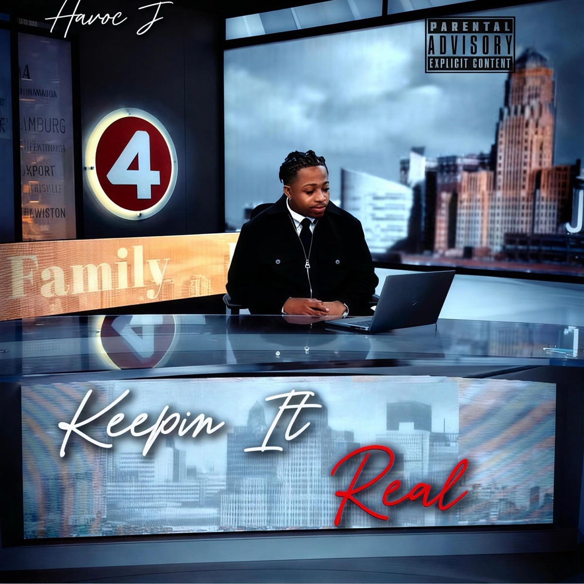 Keepin It Real - Single by Havoc J album cover