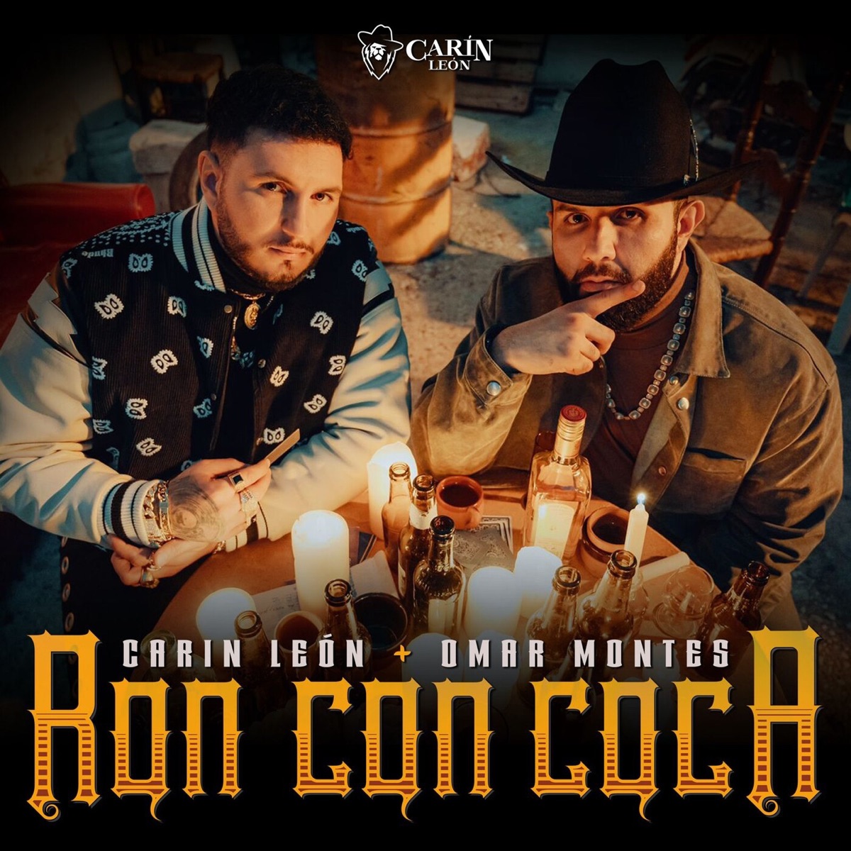 Ron Con Coca - Single by Carín León & Omar Montes album cover