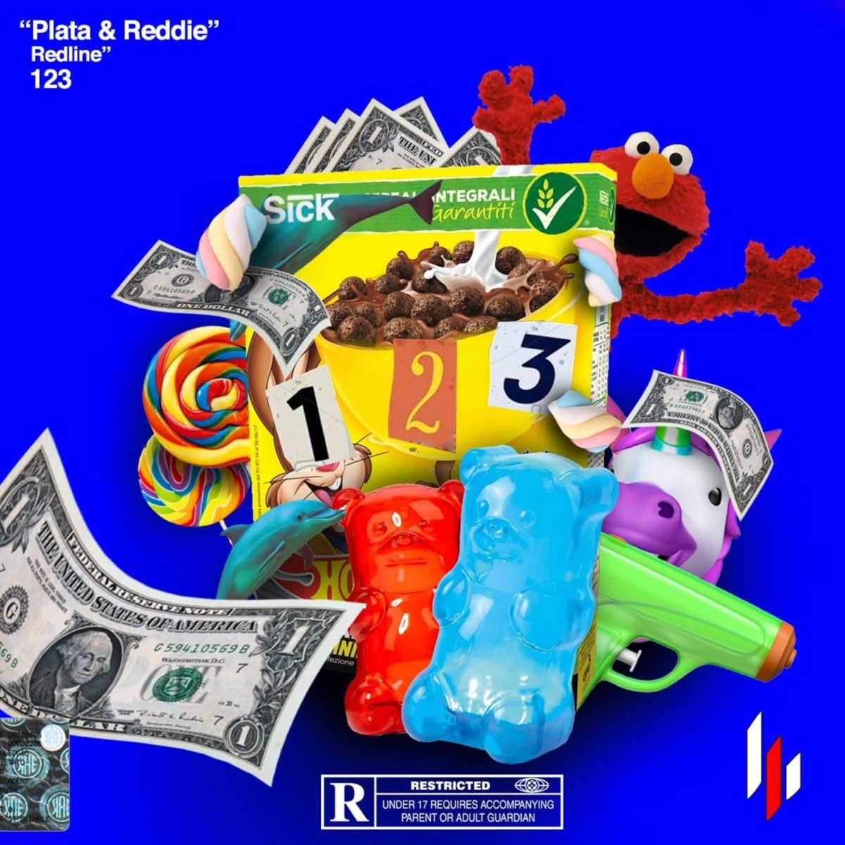 123 - Single by Plata & Reddie Badass album cover