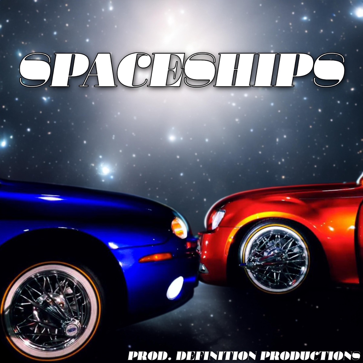 SPACESHIPS - Single by Wide Frame album cover