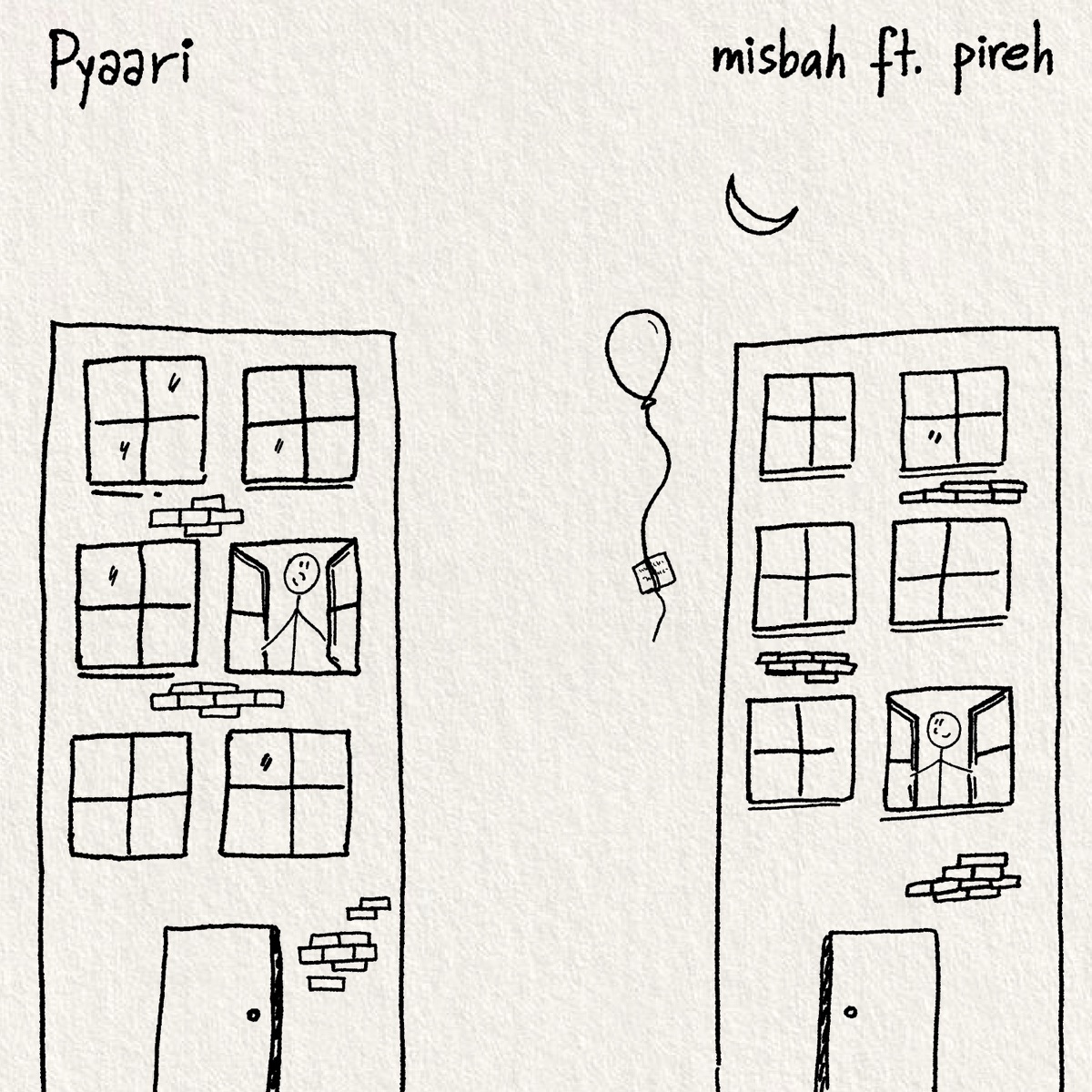 Pyaari (feat. Pireh) - Single by Misbah album cover