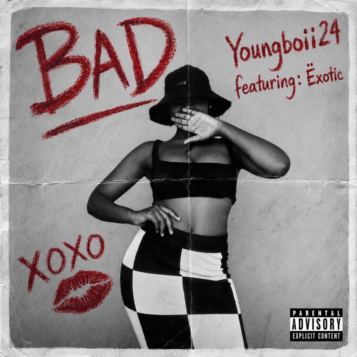 BAD (feat. Ëxotic) - Single by Youngboii24 album cover