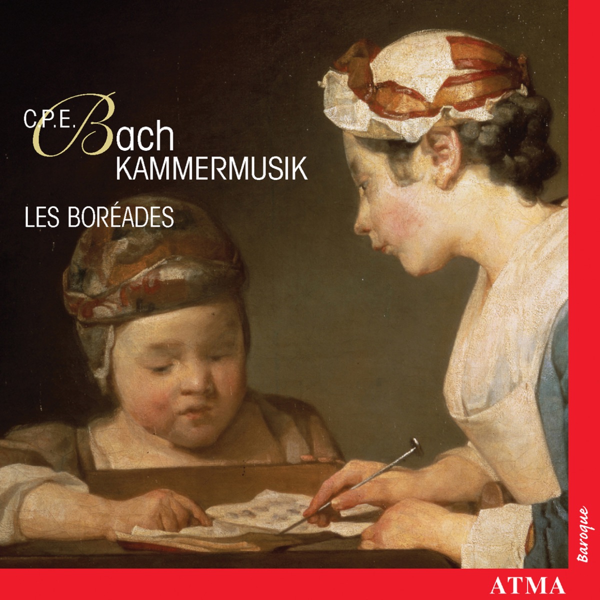CPE Bach: Kammermusik by Les Boreades de Montreal album cover