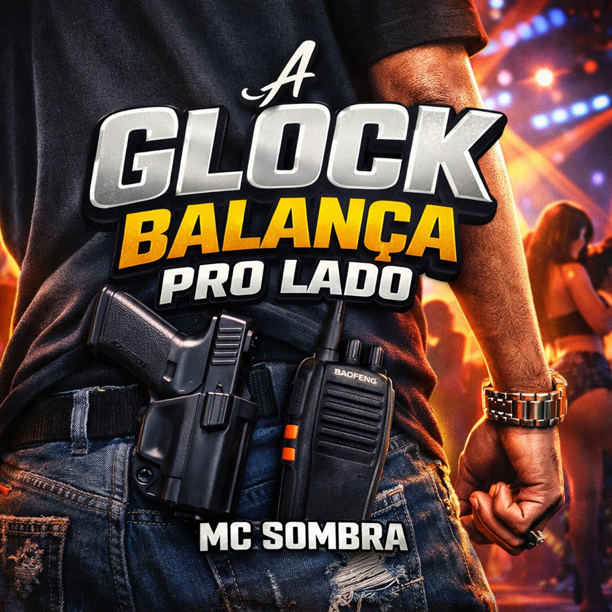 A GLOCK BALANÇA PRO LADO - Single by MC Sombra album cover