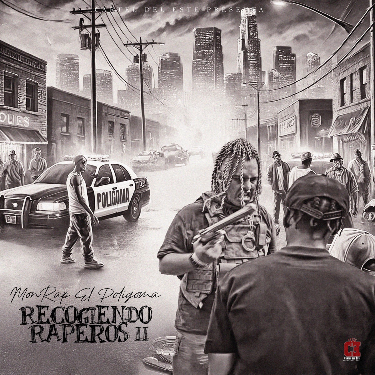 Recogiendo Raperos 2 - Single by Mon Rap El Poligoma album cover