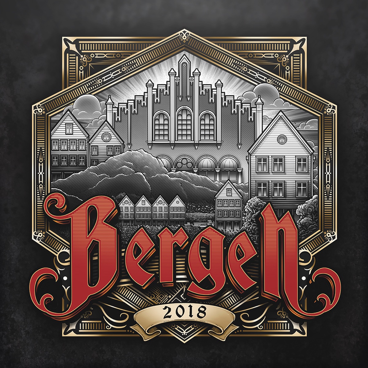 Bergen 2018 - Single by TIX & The Pøssy Project album cover