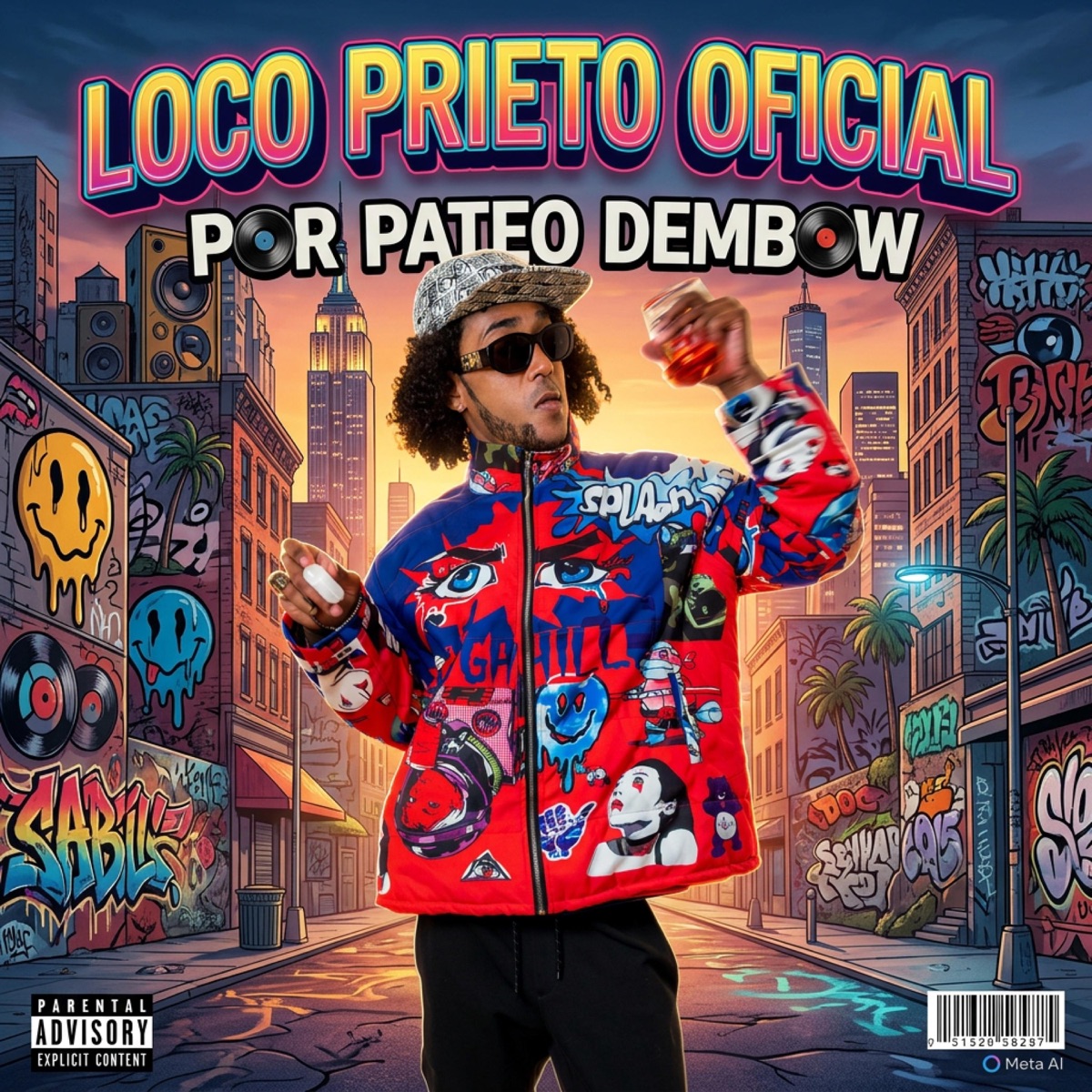 Por Pateo - Single by Loco Prieto Oficial album cover