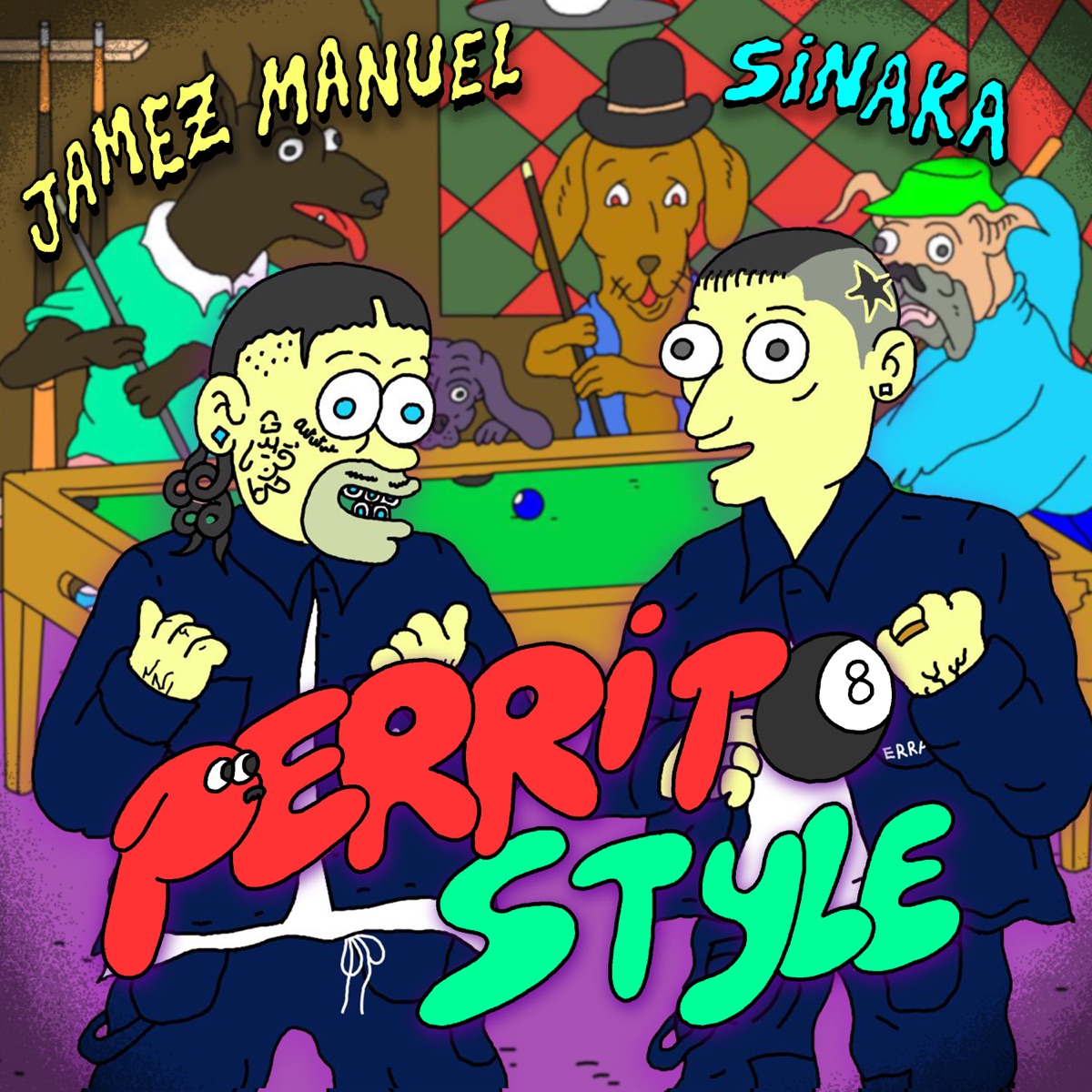 Perrito Style - Single by Jamez Manuel & SINAKA album cover