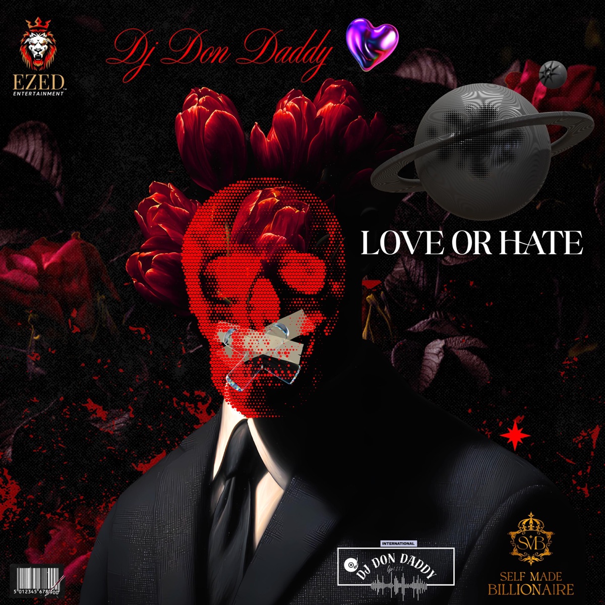 LOVE OR HATE - Single by DJ DON DADDY ORIGINAL album cover