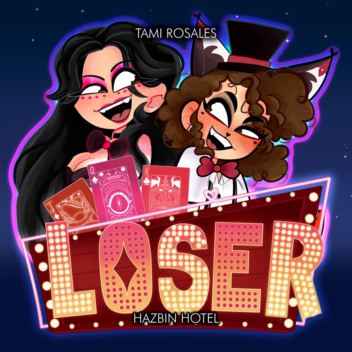 Loser, Baby (From "Hazbin Hotel") [feat. AkaiM] [Cover Español] - Single by Tami Rosales album cover