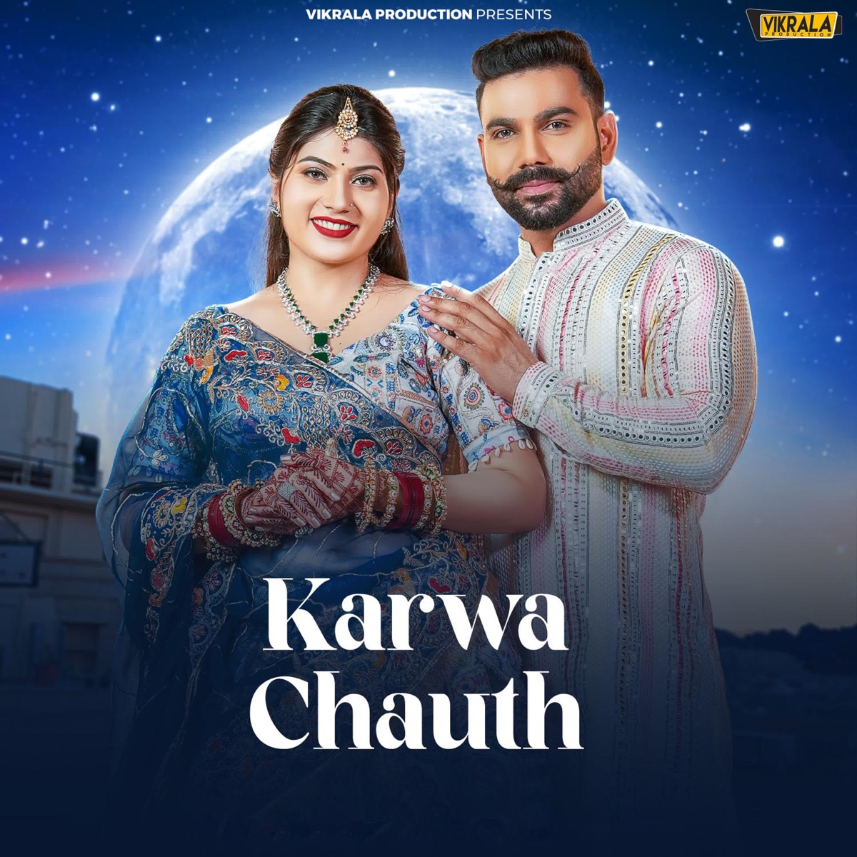 Karwa Chauth (feat. Sandeep Sarwas & Pihu Yadav) - Single by Vikrala & Moni Hooda album cover