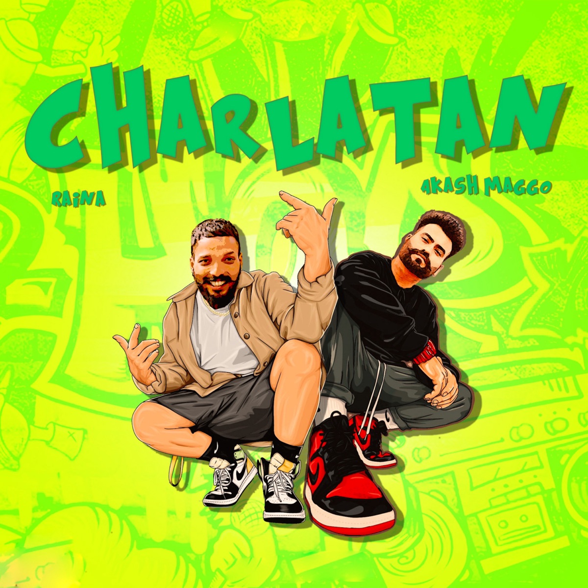 Charlatan - Single by Akash Maggo, Raina & Mugz Beats album cover