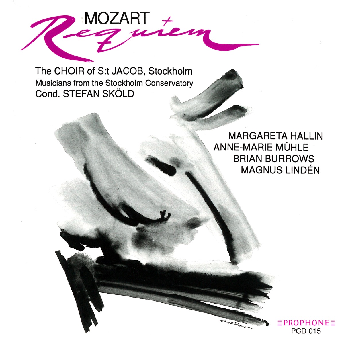 Mozart Requiem by Wolfgang Amadeus Mozart, Stefan Sköld & St. Jacob’s Kammarkör album cover