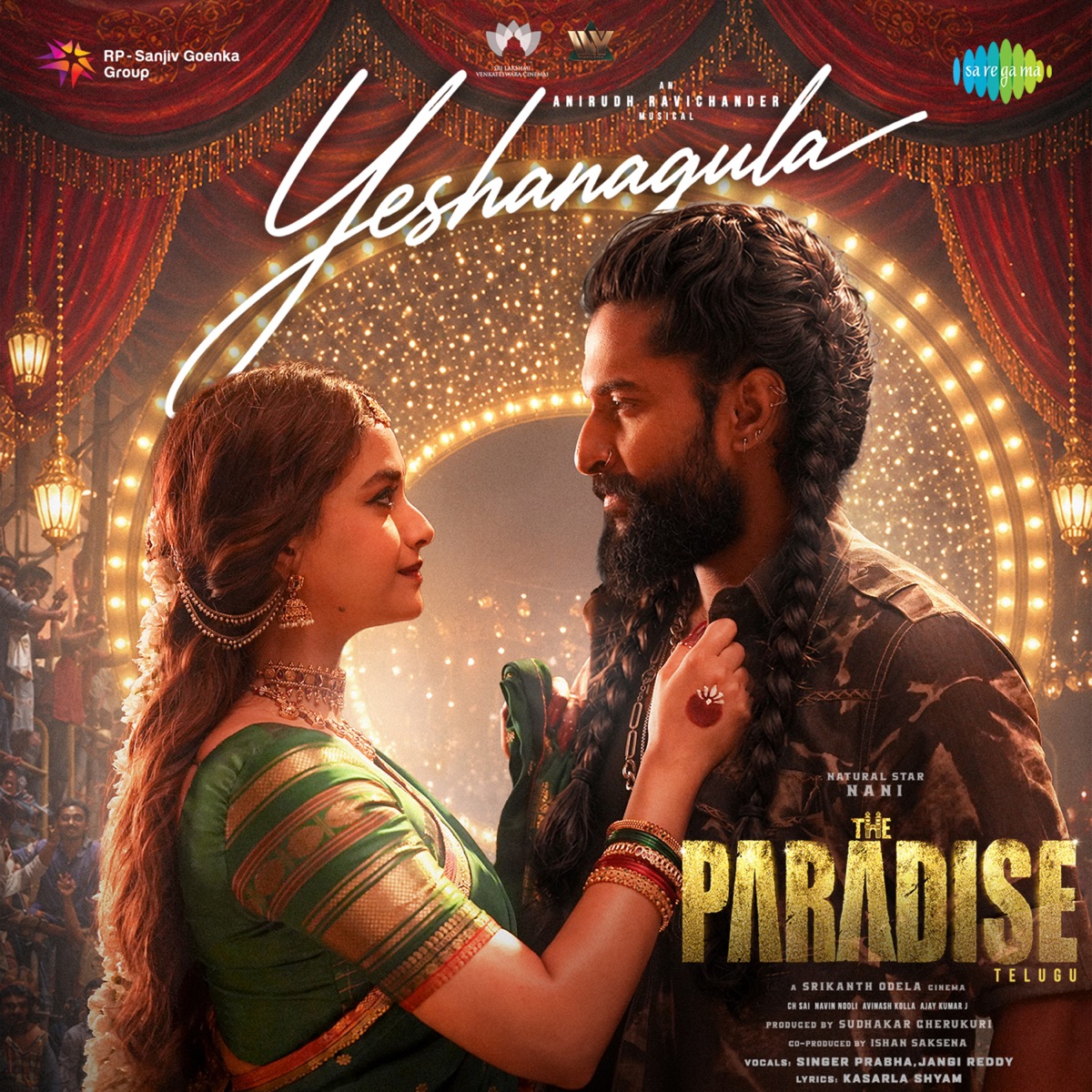Yeshanagula (From "The Paradise") - Single by Singer Prabha, Jangi Reddy, Anirudh Ravichander & Kasarla Shyam album cover