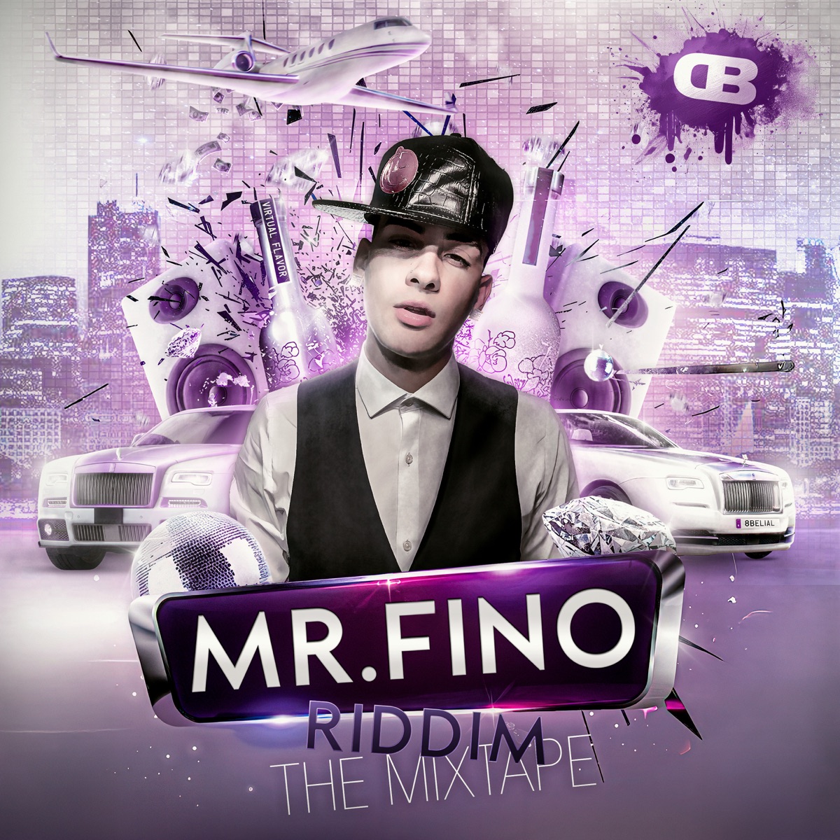 Mr. Fino Riddim The Mixtape by 8belial album cover