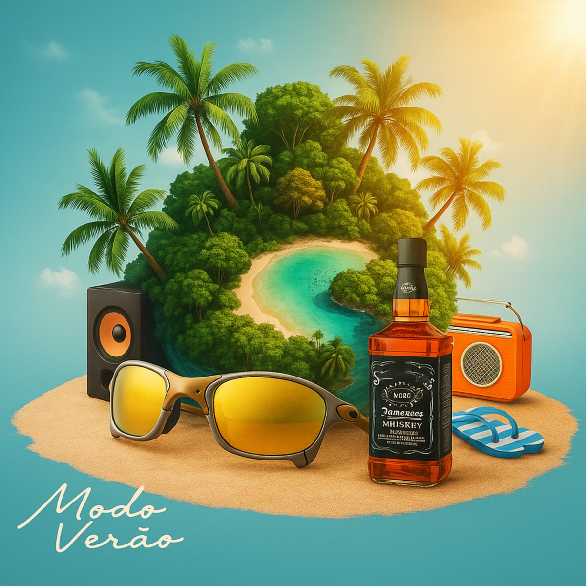 Modo Verão - Single by MC Junior VP & DJ Bruninho Beat album cover