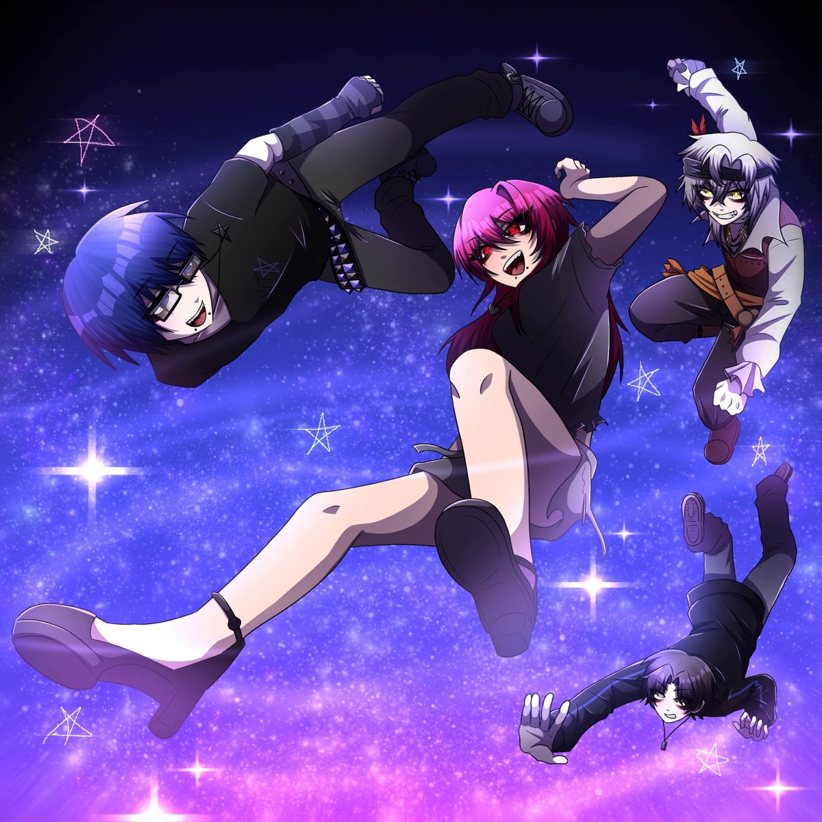 RUN! (feat. zhunii) - Single by llumyr4, 4EXIT! & W3RT album cover