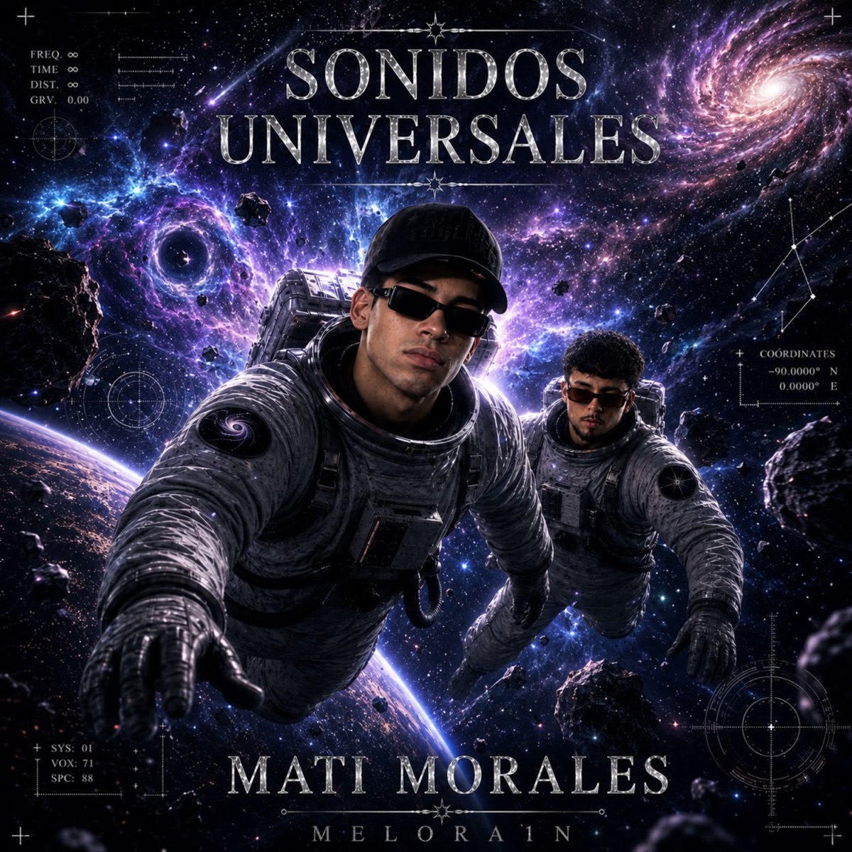 Sonidos Universales - EP by Mati Morales & Melora1n album cover