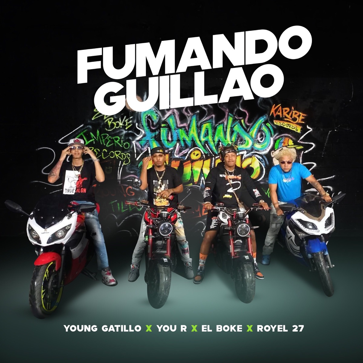 Fumando Guillao (feat. Young Gatillo, El Boke & You R) - Single by Royel 27 album cover