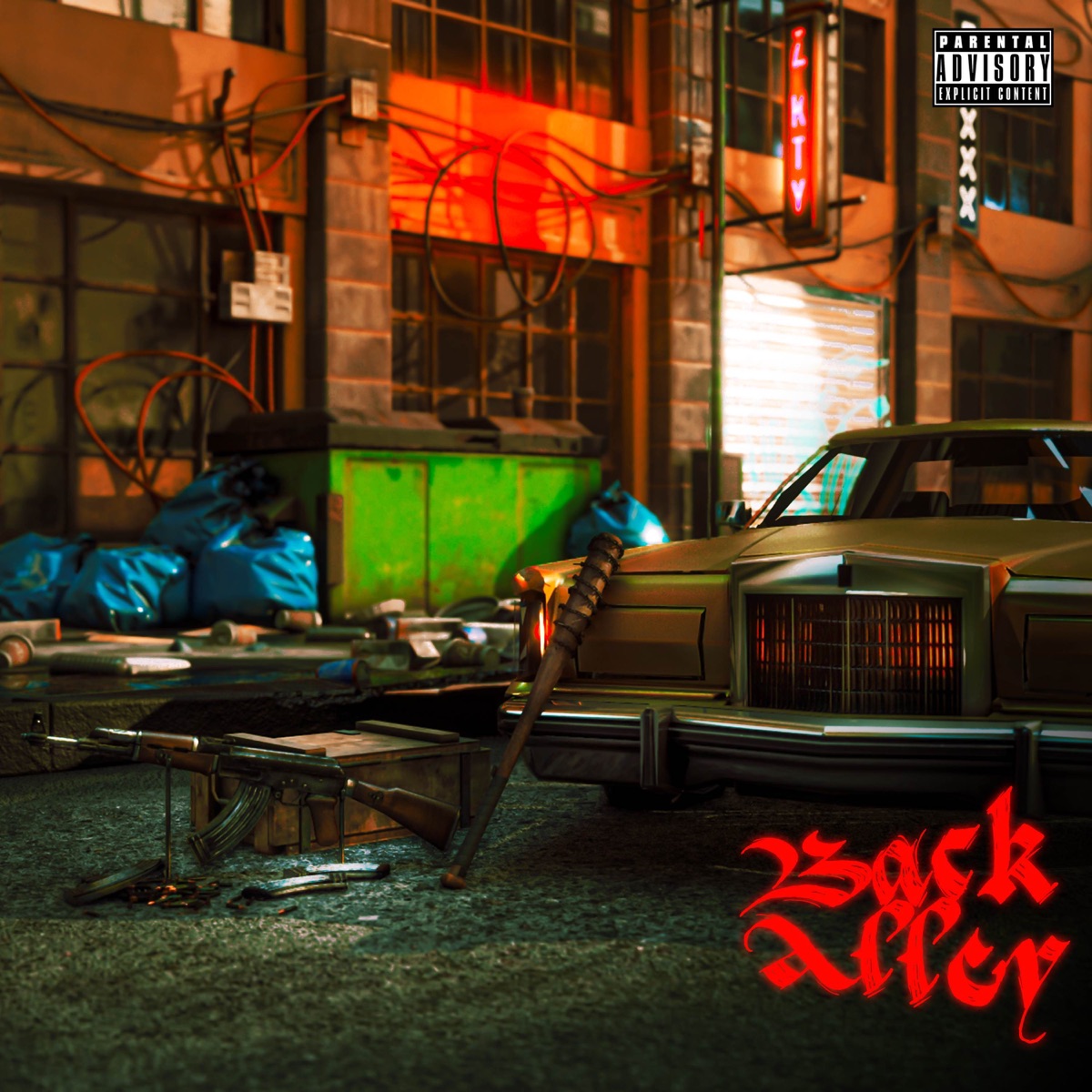 Back Alley - Single by NXS, FAUJI, Savage & Z4NE album cover