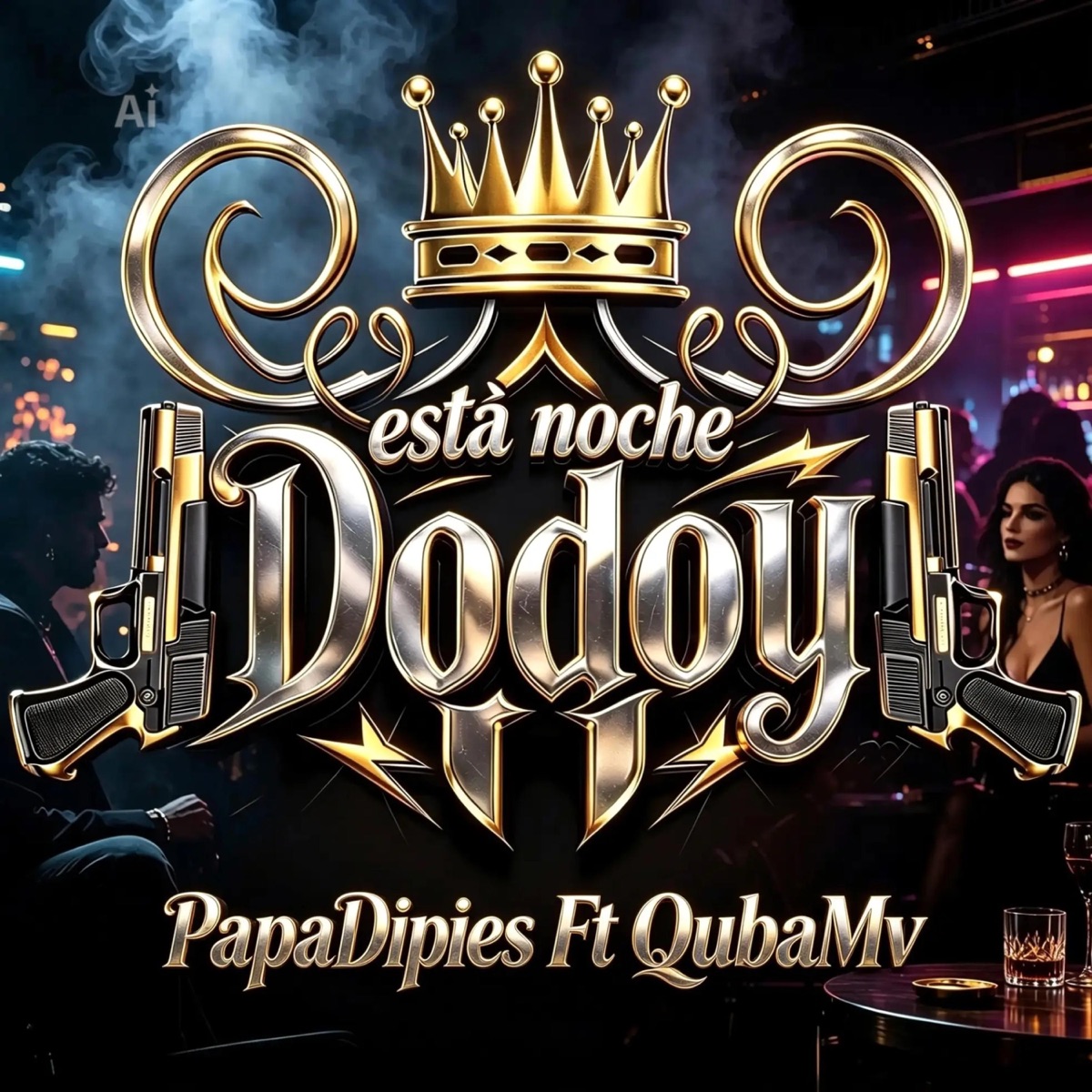 ESTA NOCHE DODOY (feat. QubaMV) - Single by PapaDipies album cover