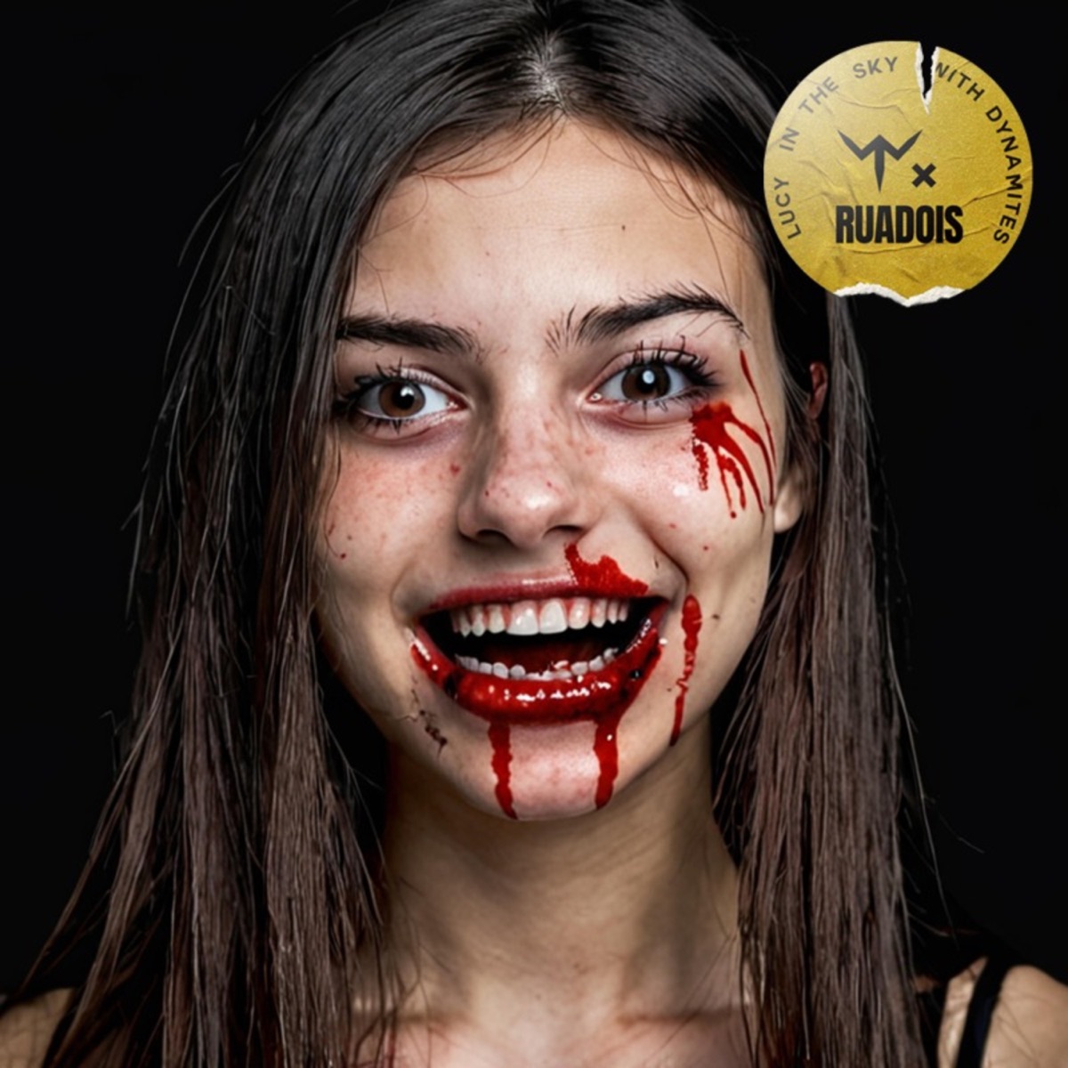 LUCY IN THE SKY WITH DYNAMITES (feat. ruadois) - Single by yu musick album cover
