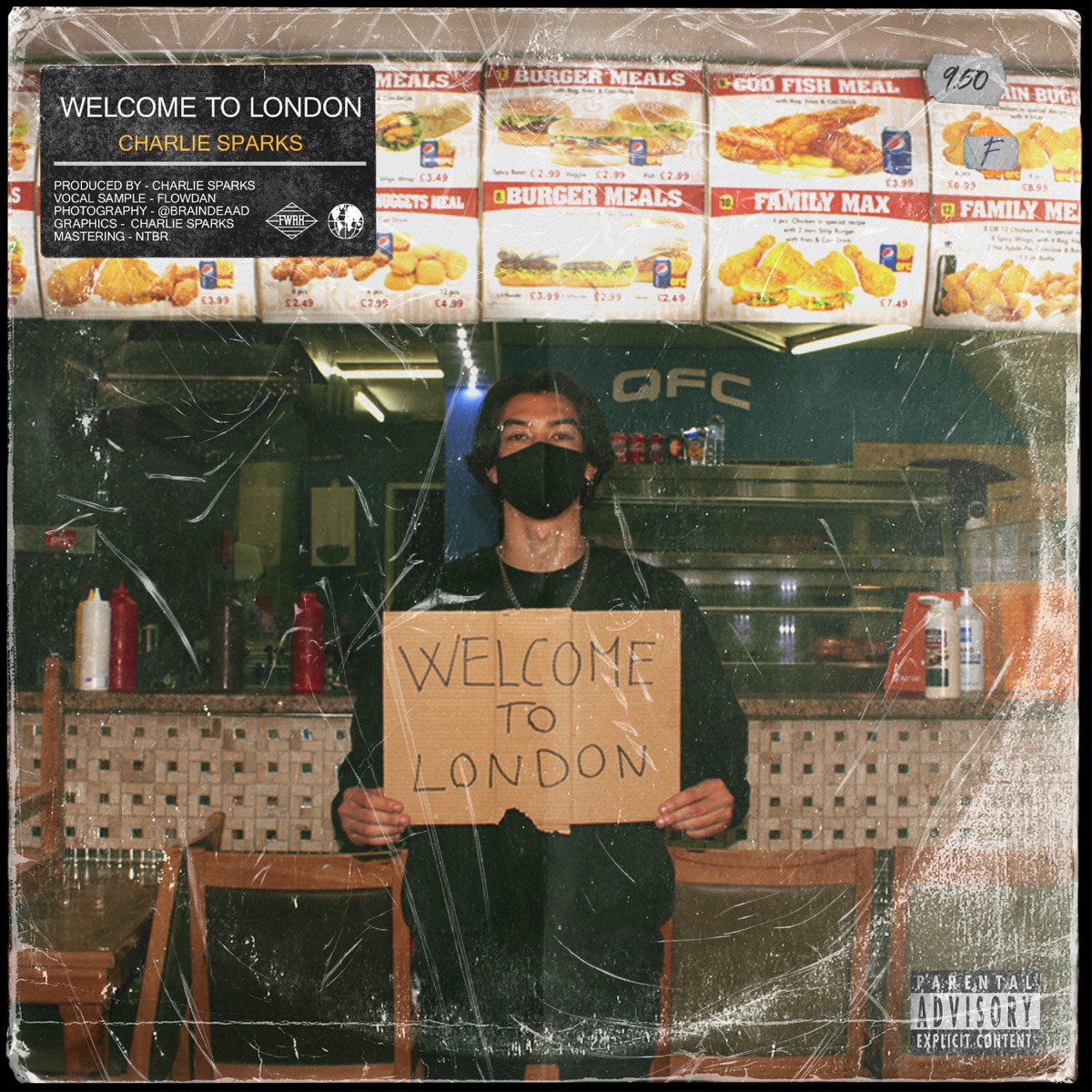 Welcome To London - Single by Charlie Sparks (UK) album cover