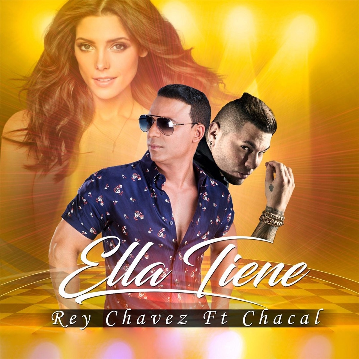 Ella Tiene (feat. Chacal) - Single by Rey Chavez album cover