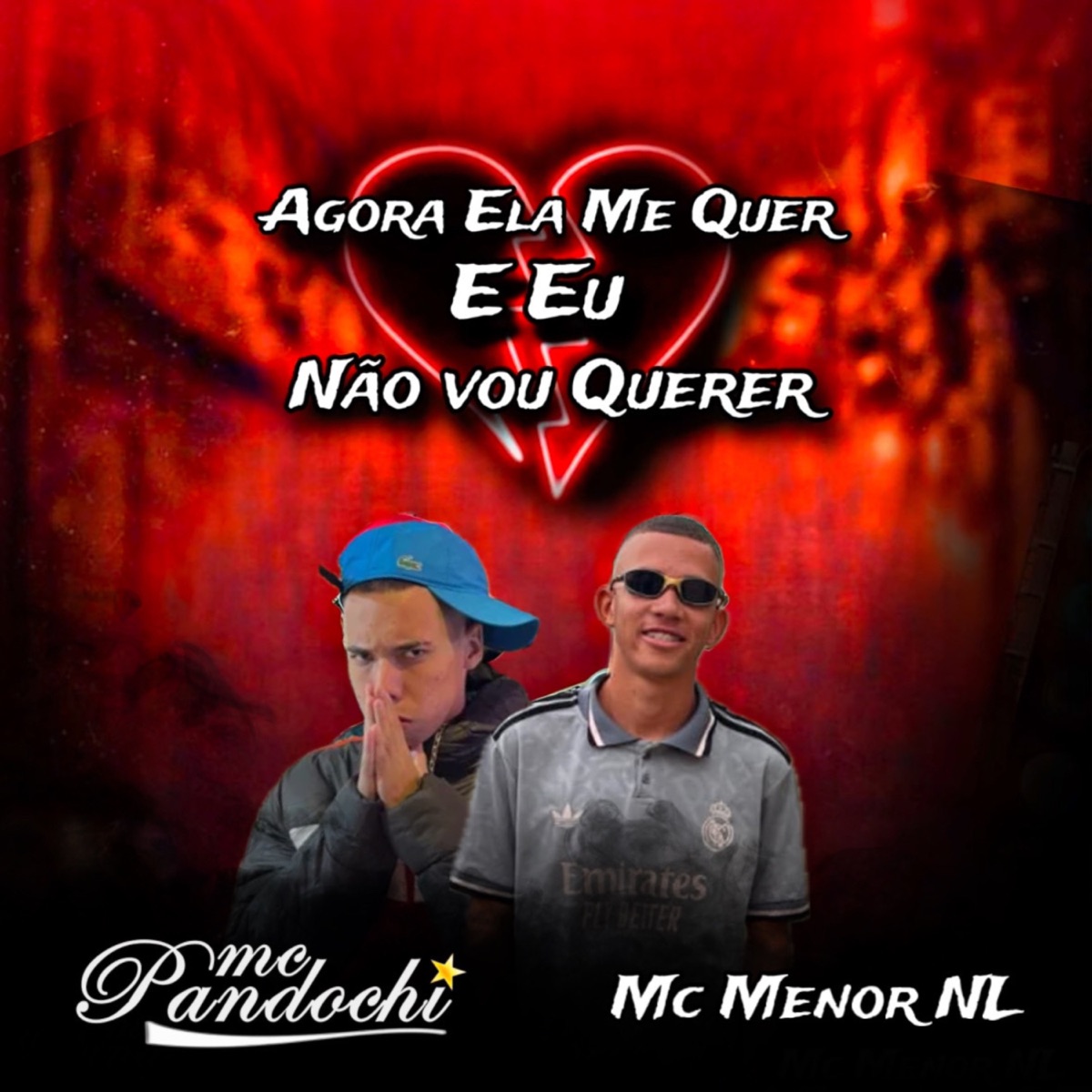 Agora Ela Me Quer e Eu Não Vou Querer - Single by Mc Pandochi & MC Menor NL album cover