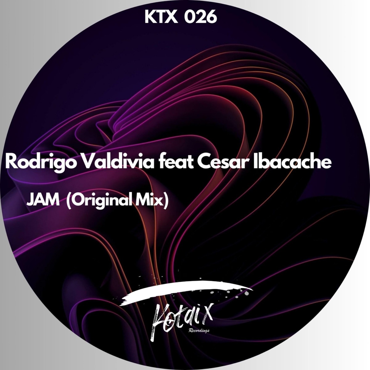JAM (feat. César Ibacache) - Single by Rodrigo Valdivia album cover
