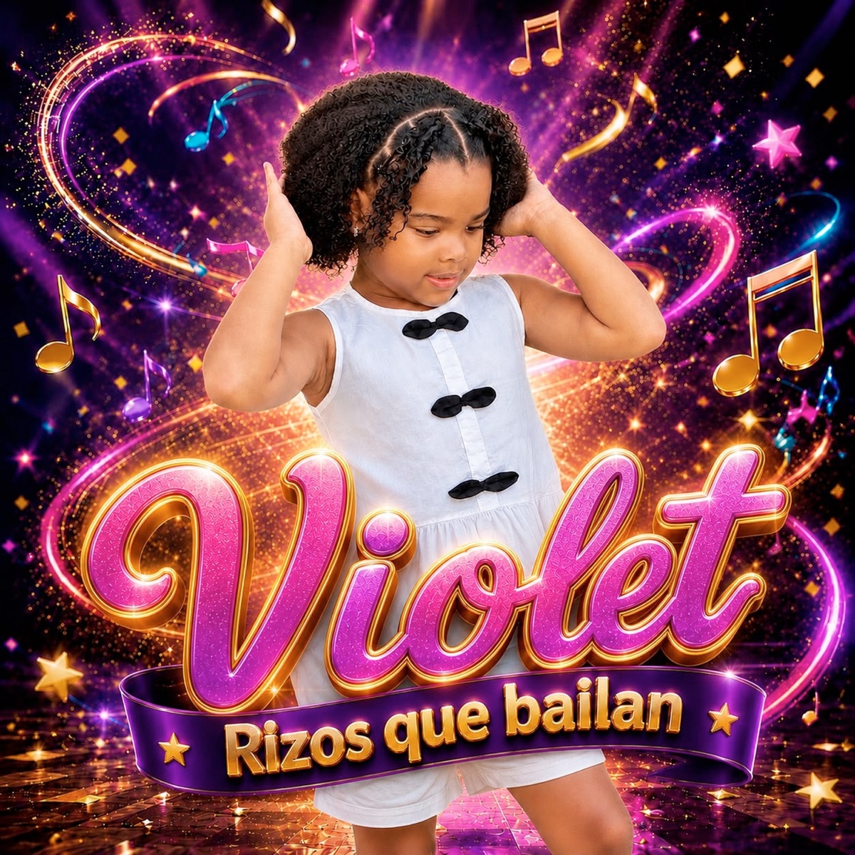 Rizos que bailan - Single by Violet album cover
