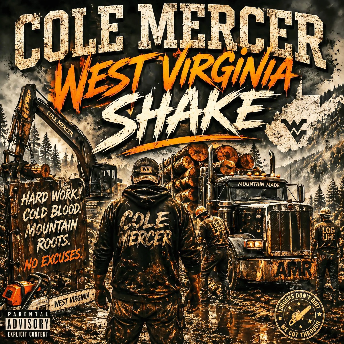 West Virginia Shake - Single by Cole Mercer album cover