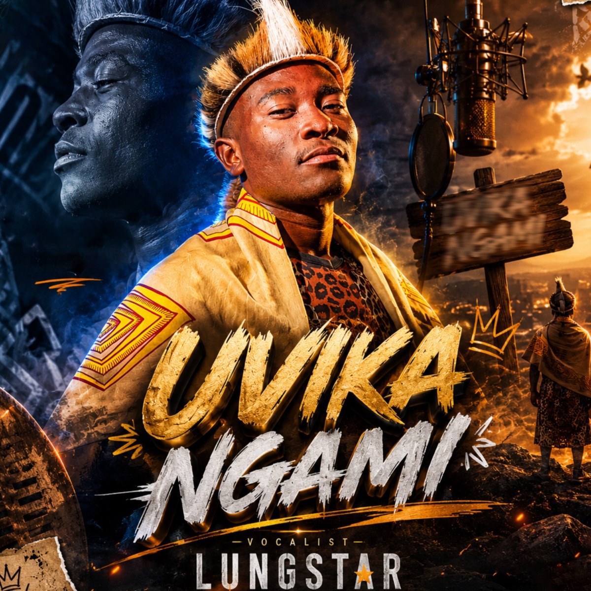 Uvika Ngami - Single by Vocalist Lungstar & Bheni Tee album cover