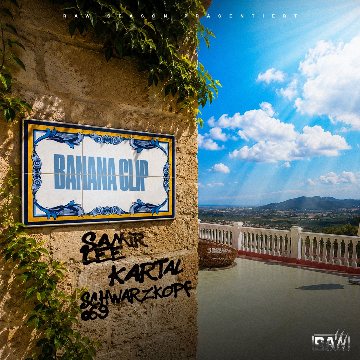 BANANA CLIP - Single by RAW SEASON, SAMIR LEE, kartal & Schwarzkopf069 album cover