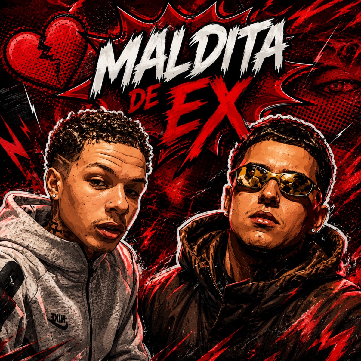 Maldita de Ex (feat. David, The Crazy Boy & .REMY00) - Single by Kzinnhu album cover