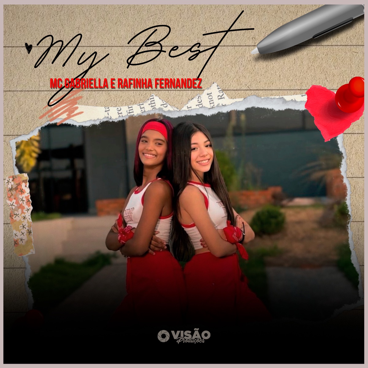 My Best - Single by Mc Gabriella, Rafinha Fernandez & DJ Neeh FZR album cover