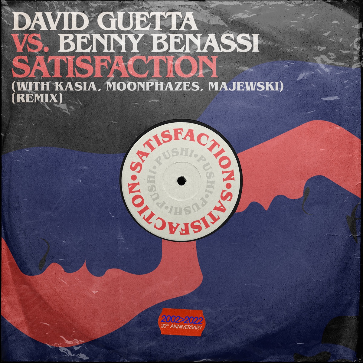 Satisfaction (Remix) [with KASIA, Moonphazes & Majewski] - Single by David Guetta & Benny Benassi album cover