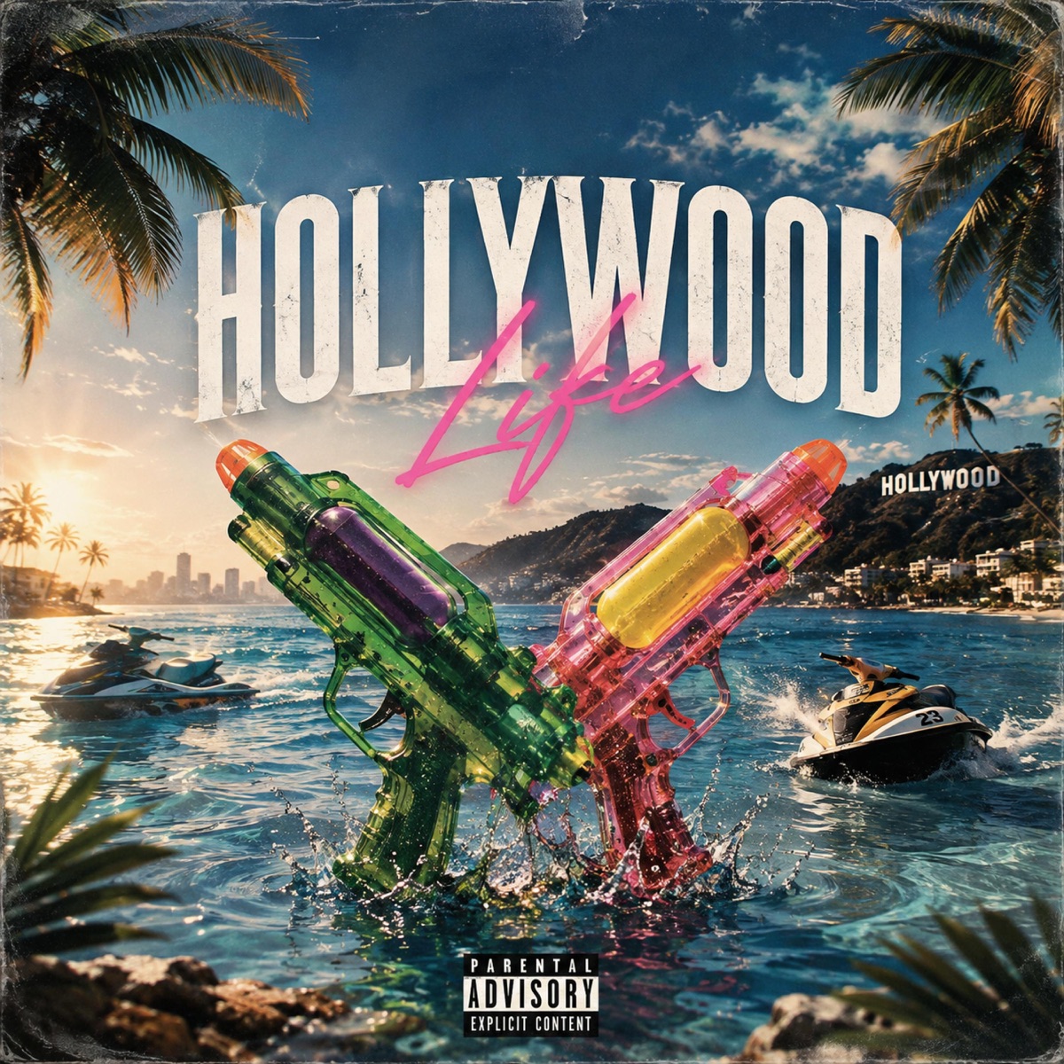 HOLLYWOOD LIFE - Single by Cierto album cover