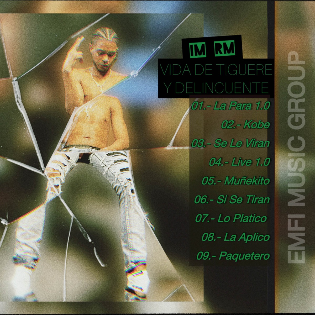 Vida De Tiguere Y Delincuente - EP by IM RM album cover