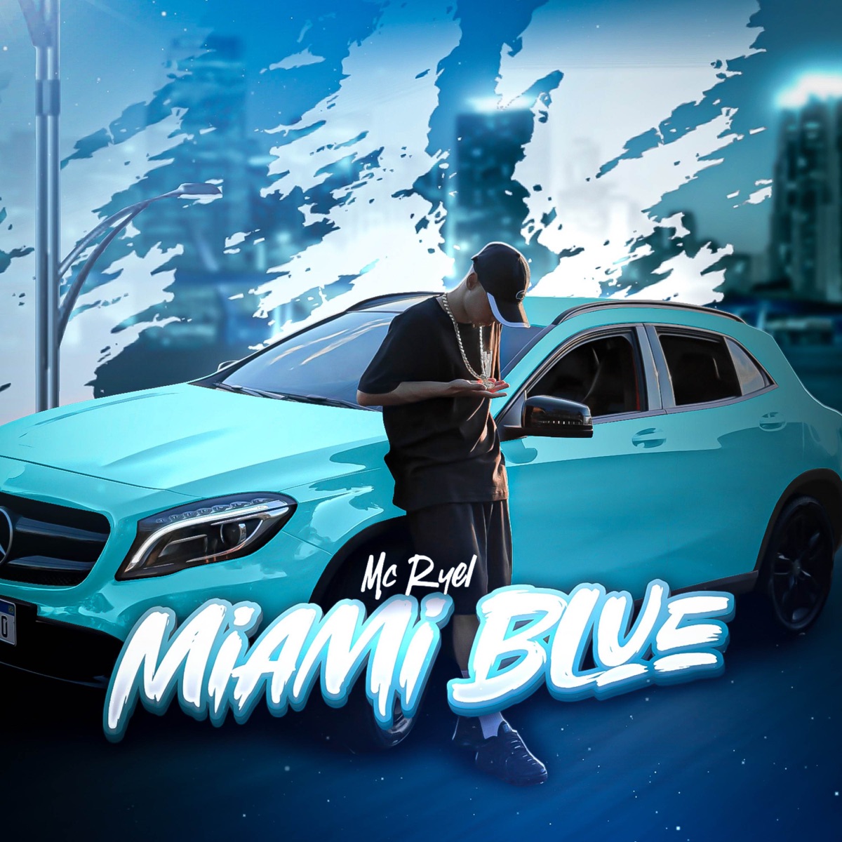 Miami Blue - Single by MC Ryel album cover