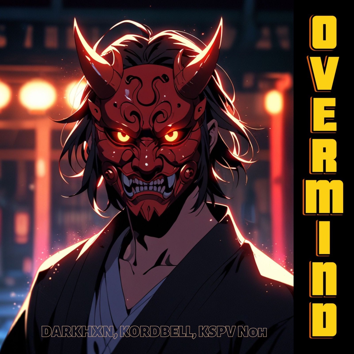 OVERMIND - EP by DARKHXN, Kordbell & KSPV Noh album cover