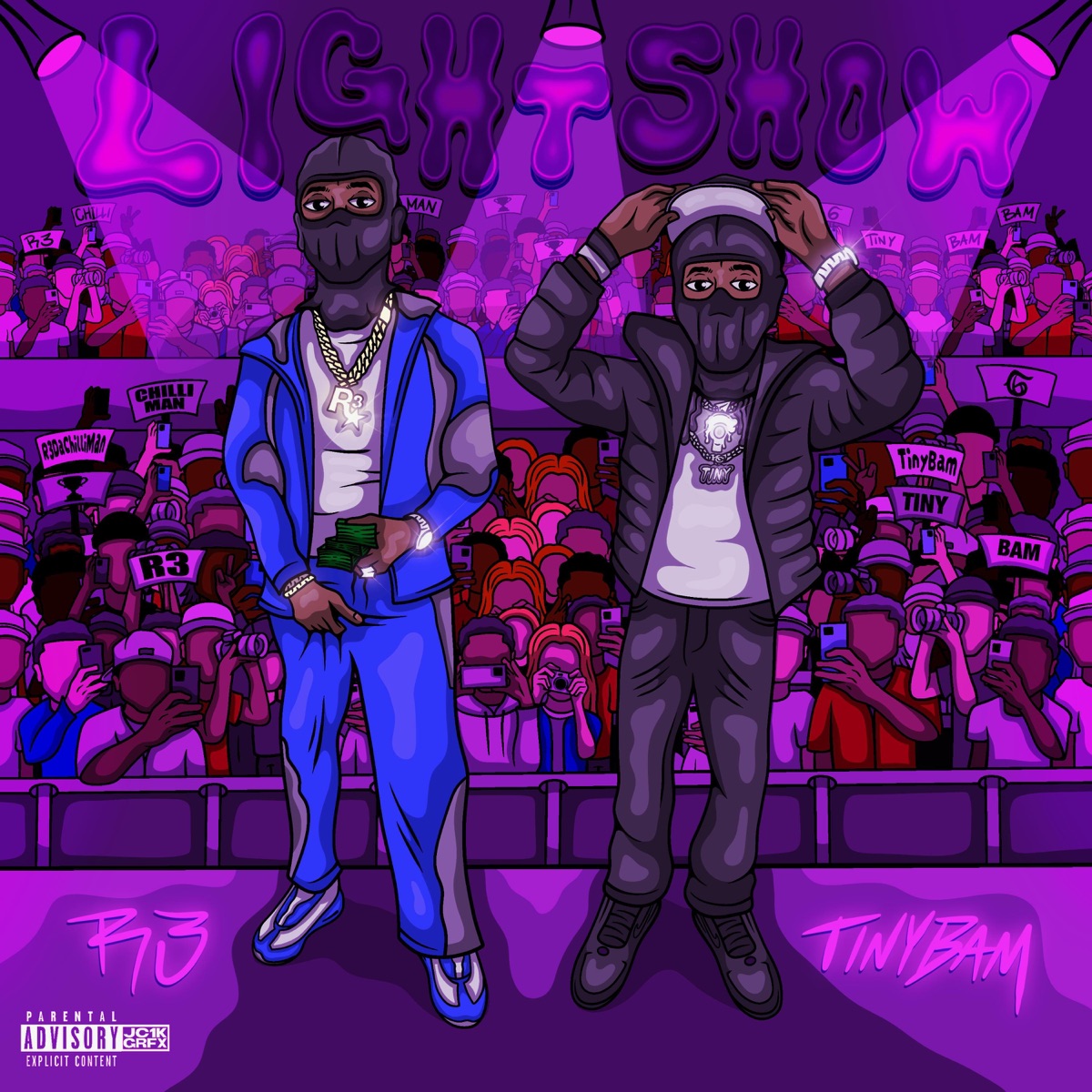 Light Show (feat. R3 Da Chilliman) - Single by Tinybam album cover