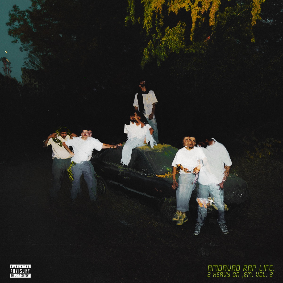 Amdavad Rap Life: 2 Heavy On 'Em, Vol. 2 by Dhanji, Siyaahi & ACHARYA album cover