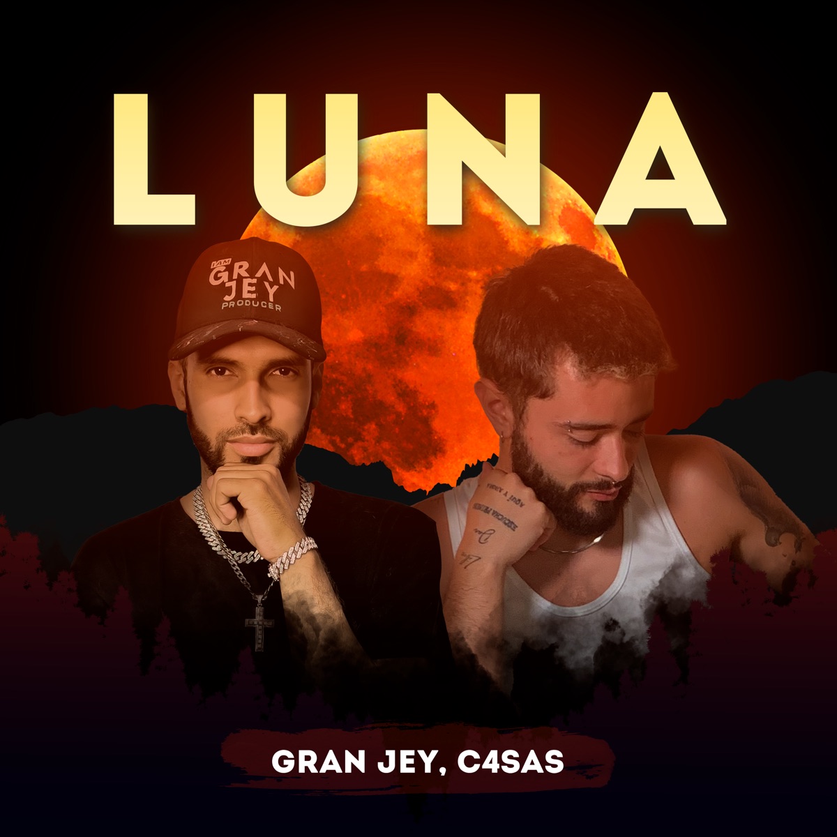 Luna - Single by Gran Jey & C4SAS album cover
