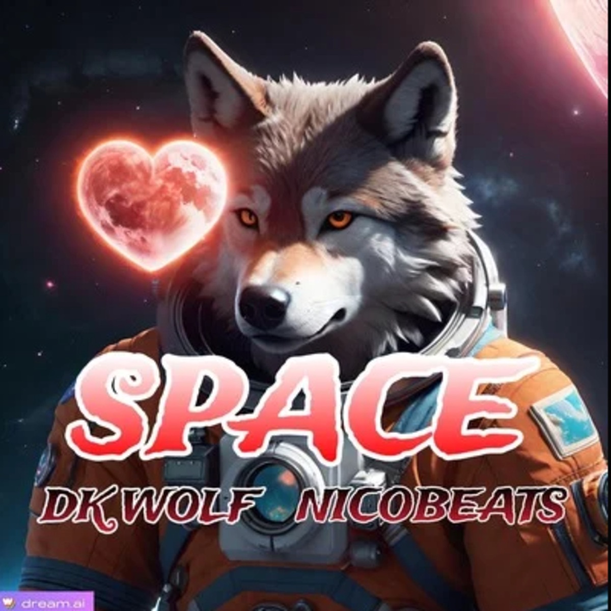 Space - Single by DK WOLF & Nicobeats album cover